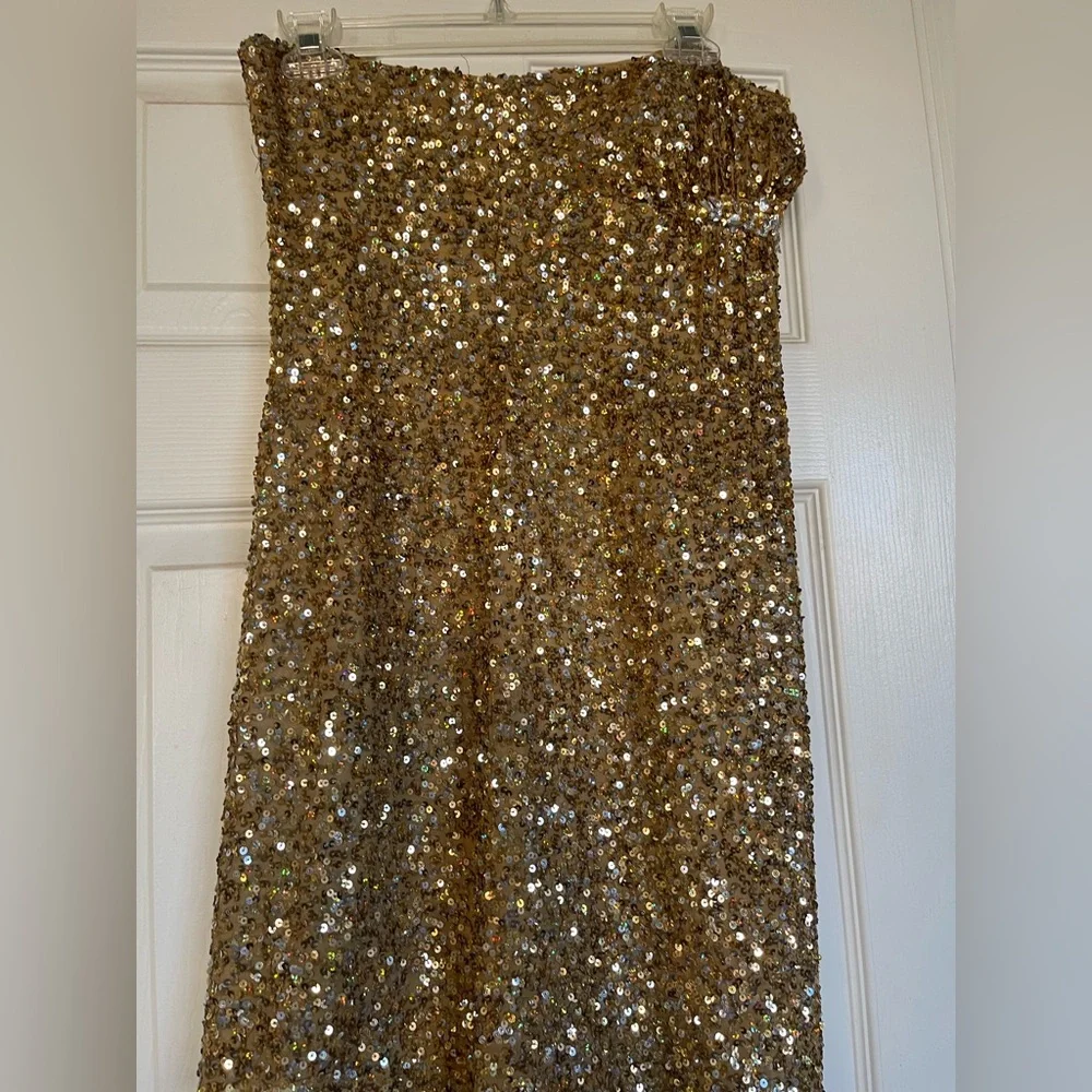 Scala Gold Sequin Dress - Picture 6 of 11